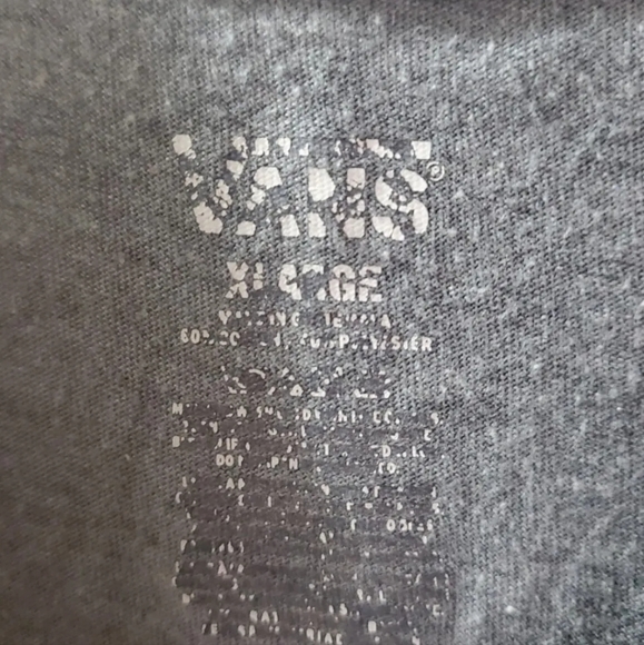 VANS grey AZTEC pocket tee t shirt top XL 42" - Picture 7 of 8
